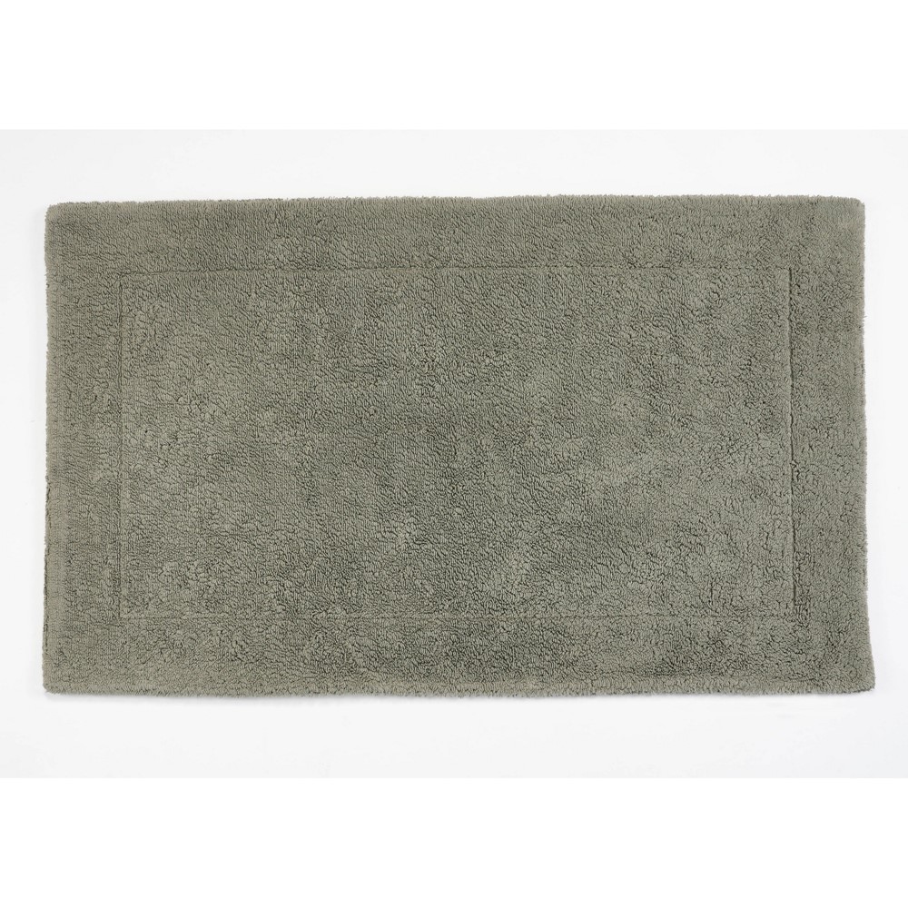 Double Bath Mat 277 by Designer Abyss & Habidecor in Laurel Green